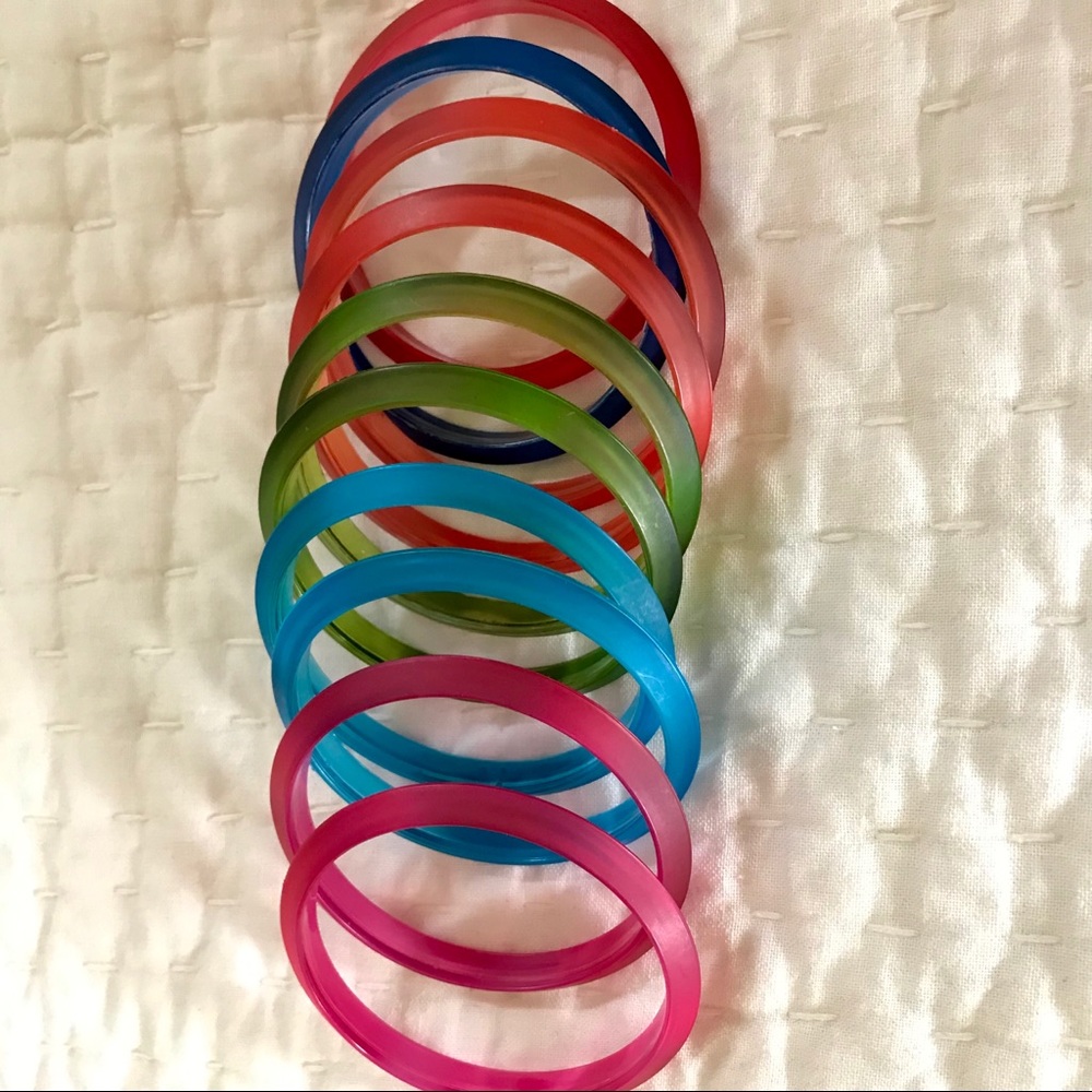 Set of Muti-colored bracelets